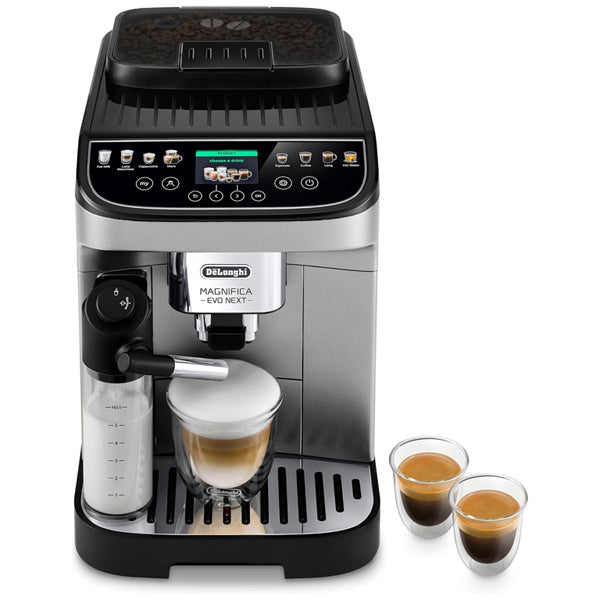 De'Longhi Magnifica Evo Next Automatic Espresso Machine, Frother, Silver De'Longhi